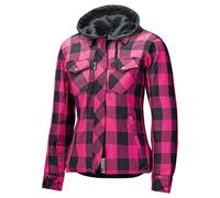 Veste textile HELD Lumberjack II noir-rose DXS