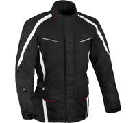 DIFI Cage Aerotex Veste textile de moto imperméable, noir-blanc, taille XL pour homme