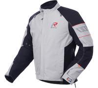 Rukka R-EX 2.0 Veste textile de moto imperméable, gris, taille 60 pour homme