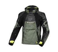Veste textile MACNA BRADICAL vert-noir-jaune fluo XL