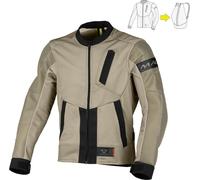 Veste textile MACNA TORIDO noir-taupe XL