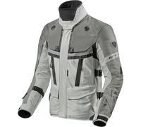 Veste textile moto Revit Dominator 3 GTX, gris/bleu, M