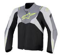 Alpinestars T-Jaws V4, veste textile imperméable XXL Noir/Gris Clair/Gris Foncé/Jaune Néon Noir/Gris Clair/Gris Foncé/Jaune Néon