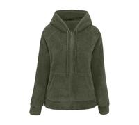 Veste Thermique Femme Polaires De Randonnée Laine Chaude Pull Polaire D'intérieur Moumoute D Interieur sans Capuche a Hiver Gilet Grande Taille Zippée Sweat Chaud Vetement Manteau Chic Vestes