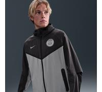 Paris Saint-Germain Tech Windrunner Nike HQ4981 Veste de football en tissu avec fermeture éclair intégrale pour homme