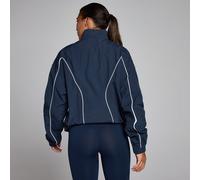 Veste tissée contrastée MP Tempo femme - Minuit - XL