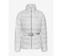 Veste Tommy Jeans Branded Belt Down blanc pur femme - S