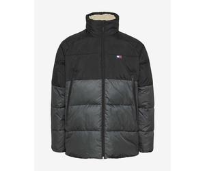 Veste Tommy Jeans Vail Two Tone Puffer noir gris - S