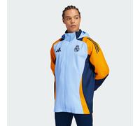 Veste tout temps Real Madrid Tiro 24 Competition Glow Blue / Crew Orange / Team Navy Blue 2 XS