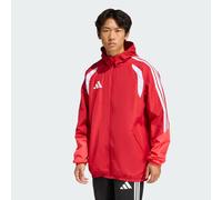 Adidas Veste imperméable Tiro 26 Competition Homme S - Team Power Red 2 / Semi Lucid Red / White