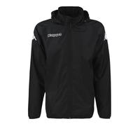 Veste Training Martio Noir S - Kappa - Homme - Fitness - Imperméable - Manches longues - Respirant S