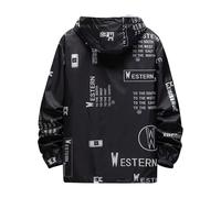 Veste Travail Homme Chantier Chantier Parka Raincoat Peche Col Transparent Imperméables Softshells De Pluie Fine M65 Chauffante Militaire Cyclisme Noir 4XL