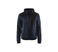 Veste tricotée à capuche 4930 Marine foncé/Noir Blaklader - 493021178699 L