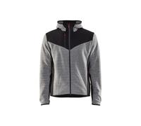 Veste tricotée à capuche avec softshell BLAKLADER
