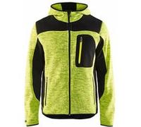 Blaklader 49302117 VESTE TRICOTEE, jaune/noir, taille 4XL