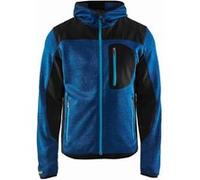 Veste tricotée BLAKLADER à capuche T.XS - MARINE/MARINE - 493021178889-XS G