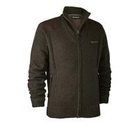 Veste tricotée Deerhunter Carlisle avec Stormliner Marron orme foncé S