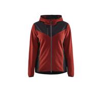 Veste tricotée avec softshell femme Blåkläder 5941 Rouge brique/Noir Blaklader - 594125365999