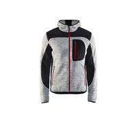 Blakläder Blakläder Veste en tricot, gris / noir, Taille unisexe: XL Quantité:1