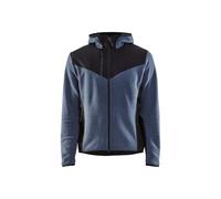 Veste tricotée avec softshell Blåkläder 5940 Bleu guède/Marine foncé Blaklader - 594025368286