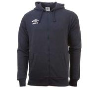 Veste - UMBRO - Fleece Zip Through Small Logo - Manches longues - Bleu - Cordon de serrage L