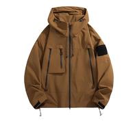 Veste unisexe légère pour les loisirs - Imperméable - Coupe-vent - Veste softshell respirante - Veste de randonnée - Veste de pluie - Veste de trekking - Coupe-vent pour homme et femme - Pour la