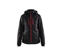 Blaklader 49721977 VESTE FONCTIONNELLE FEMME LÉGÈREMENT LIGNÉE, noir/rouge, taille XXL