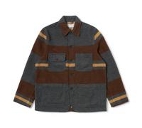 Veste Universal Works - bande de charbon BROWN M