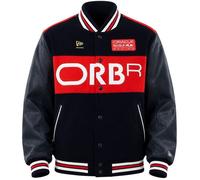 New Era Wordmark Varsity Red Bull F1 Jacket Bleu XL Homme