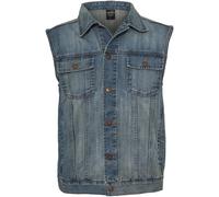 Urban Classics Homme Tb514 Denim Vest, Clair Bleu, 5XL EU