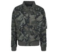 Urban Classics Vintage Camo Cotton Jacket Vert S Homme