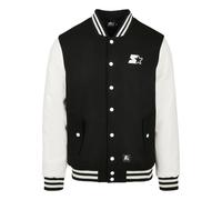 Starter Veste universitaire Black Label College Jacket Noir/Blanc Taille M Homme