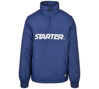 Veste Urban Classics starter logo 1/2 zip Bleu S