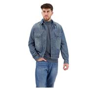 Veste utilitaire - G-STAR - Antic faded aegean blue - Poches à rabat - Fermetures à pression - Jean L