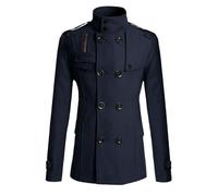 Veste - Vareuse - Casaque - Blazer Trench-coat Homme Funmoon Marine Bleu XS