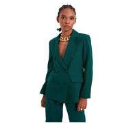 Veste - vareuse - casaque - blazer Trendyol - TWOSS21CE0137 - Boutons Green Button Veste Blazer Detail Vert Femme 36