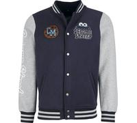 Veste Varsity de Sesame Street - Macaron Le Glouton - S à 4XL - pour Homme - multicolore 4XL