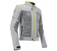 Acerbis Ramsey Vented, veste en textile L Gris/Jaune Néon Gris/Jaune Néon