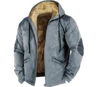 Veste vintage steampunk pour homme - Veste décontractée avec capuche - Veste de chevalier médiévale classique - Veste fine à double boutonnage - Style gothique élégant - Style sombre - Costume