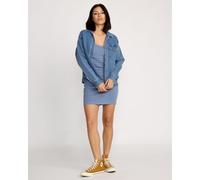 Veste Volcom Stoned Bf Shacket Deep River Blues Femme Bleu 2026 taille L