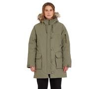 Veste Volcom Warmer N Over 5k Parka Femme Vert Vert 2021 taille M