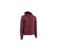 Veste vtt ion shelter 2l softshell bordeaux femme