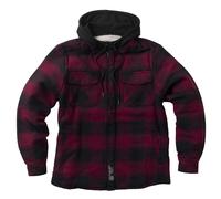 Veste WCC HELL BENT Flanelle Rouge/Noir Taille 3XL
