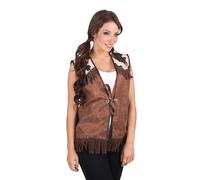 Veste Western Marron Femme Taille Unique Marron