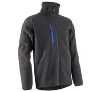 Veste de travail softshell noir YUKI II - avec capuche amovible - T L Coverguard