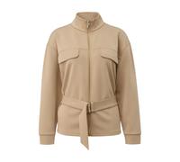 Veste zippÃ©e avec ceinture amovible femme COMMA Marron 46