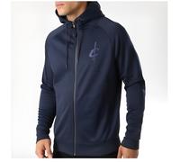 Veste Zippé à Capuche NBA Cleveland Cavaliers New Era Engineered Fit Hoody Bleu marine pour Homme M
