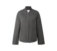 Veste zippé en laine double face femme COMMA Gris L