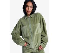 Veste zippÃ© en velours femme Roxy Chilled Out Washed Cord Vert S