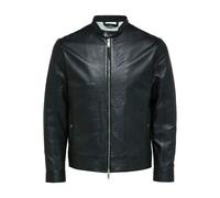 Selected Veste en cuir SLHArchive Classic Noir XL Homme